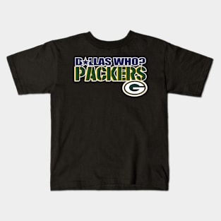 The Green Bay Packers pulled off the upset! Kids T-Shirt